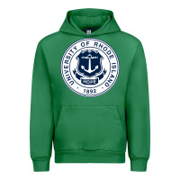 Emerald University Of Rhode Island Urban Hoodie - linhVisuals