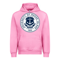 Fuchsia Pink University Of Rhode Island Urban Hoodie - linhVisuals