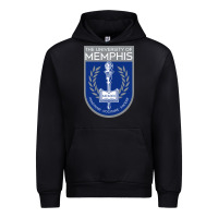 Black University Of Memphis Urban Hoodie - linhVisuals