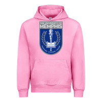 Fuchsia Pink University Of Memphis Urban Hoodie - linhVisuals