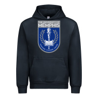 Navy University Of Memphis Urban Hoodie - linhVisuals