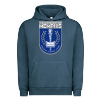 Pigment Midnight Navy University Of Memphis Urban Hoodie - linhVisuals