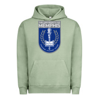 Pigment Oil Green University Of Memphis Urban Hoodie - linhVisuals