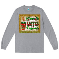 Heather Grey flannels lattes leggings tumbler Long Sleeve Tee - BundleAndBundleShop