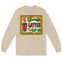 Mushroom flannels lattes leggings tumbler Long Sleeve Tee - BundleAndBundleShop