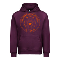 Mauve Wine University Of Texas At Tyler Urban Hoodie - linhVisuals