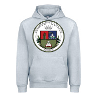 Heather Grey Upr At Arecibo Urban Hoodie - linhVisuals