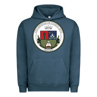 Pigment Midnight Navy Upr At Arecibo Urban Hoodie - linhVisuals