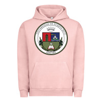 Pigment Salmon Upr At Arecibo Urban Hoodie - linhVisuals