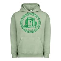 Pigment Oil Green Upr At Mayaguez Urban Hoodie - linhVisuals