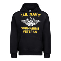 Black submarine veteran tshirt Urban Hoodie - linhVisuals