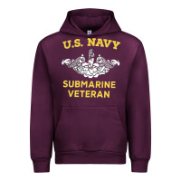 Mauve Wine submarine veteran tshirt Urban Hoodie - linhVisuals