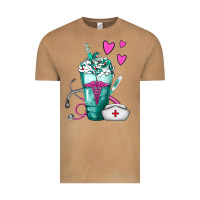 Vintage Camel Nurse Frappe Vintage Tee - FaDigitalArtStudio