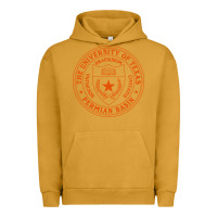 Pigment Peanut Butter Ut Permian Basin Urban Hoodie - linhVisuals