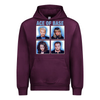 Mauve Wine vintage Ace Of The Base Urban Hoodie - linhVisuals