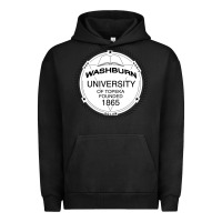 Pigment Black Washburn University Urban Hoodie - linhVisuals