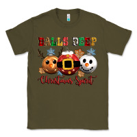 Army Green balls deep christmas spirit Classic Tee - CowGirlArtShop