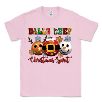 Bubblegum Pink balls deep christmas spirit Classic Tee - CowGirlArtShop