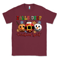 Burgundy balls deep christmas spirit Classic Tee - CowGirlArtShop