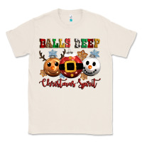 Natural balls deep christmas spirit Classic Tee - CowGirlArtShop