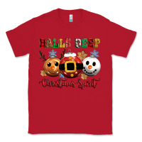 Red balls deep christmas spirit Classic Tee - CowGirlArtShop