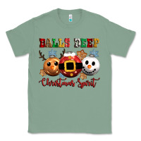 Sage balls deep christmas spirit Classic Tee - CowGirlArtShop