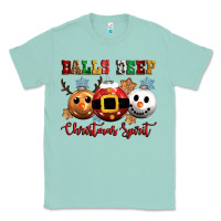 Seafoam balls deep christmas spirit Classic Tee - CowGirlArtShop