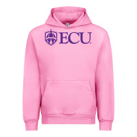 Fuchsia Pink East Carolina University Urban Hoodie - linhVisuals