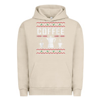 Pigment French Oak coffee ugly sweater christmas Urban Hoodie - linhVisuals