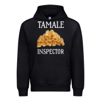 Black tamale inspector mexican holiday christmas food Urban Hoodie - linhVisuals