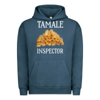 Pigment Midnight Navy tamale inspector mexican holiday christmas food Urban Hoodie - linhVisuals