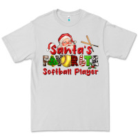Dove Grey santas favorite softball player Premium Tee - CowGirlArtShop