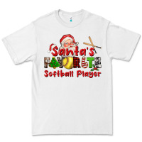 White santas favorite softball player Premium Tee - CowGirlArtShop