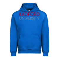 Cobalt Radford University Wordmark Urban Hoodie - linhVisuals