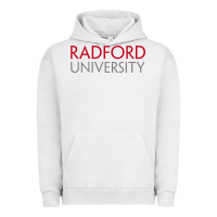 Pigment Lunar Rock Radford University Wordmark Urban Hoodie - linhVisuals
