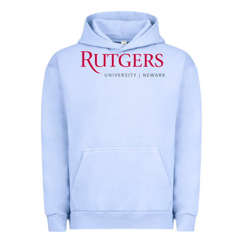 Rutgers University Newark Logotype Urban Hoodie by linhVisuals | Teevron