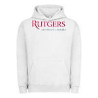 Pigment Lunar Rock Rutgers University Newark Logotype Urban Hoodie - linhVisuals