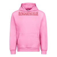 Fuchsia Pink Siue Wordmark Urban Hoodie - linhVisuals