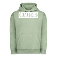 Pigment Oil Green the challenge Urban Hoodie - linhVisuals