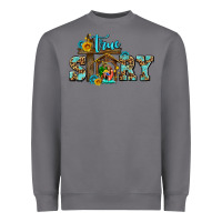 Storm true story jesus and mary wıth god Heavyweight Sweatshirt - AdoDesignShop