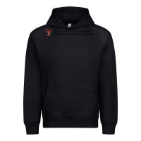Black Texas Tech University Health Sciences Center Wordmark Urban Hoodie - linhVisuals