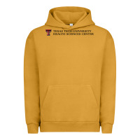 Pigment Peanut Butter Texas Tech University Health Sciences Center Wordmark Urban Hoodie - linhVisuals