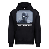 Black klaatu barada nikto Urban Hoodie - linhVisuals