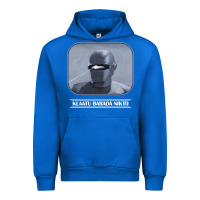 Cobalt klaatu barada nikto Urban Hoodie - linhVisuals