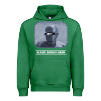 Emerald klaatu barada nikto Urban Hoodie - linhVisuals