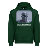 Forest Green klaatu barada nikto Urban Hoodie - linhVisuals
