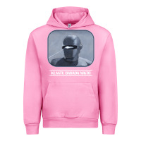Fuchsia Pink klaatu barada nikto Urban Hoodie - linhVisuals