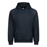 Navy Uc Hastings Wordmark 2019 Urban Hoodie - linhVisuals