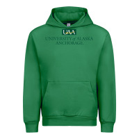 Emerald University Of Alaska Anchorage Urban Hoodie - linhVisuals