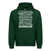 Forest Green law and order svu opening monologue Urban Hoodie - linhVisuals